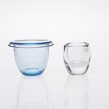 KONSTGLAS, 2 st, Arttu Brummer och Kaj Franck.