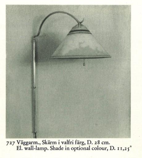 Firma Svenskt Tenn, tillskriven, vägglampa, Swedish Grace.
