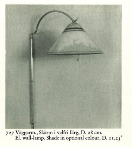 Firma Svenskt Tenn, attributed to, wall lamp, Swedish Grace.