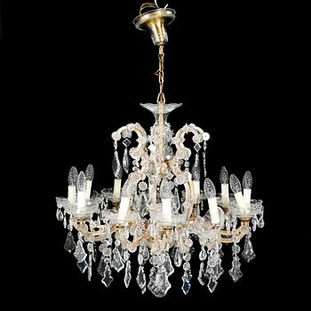 A mid 20th century chandelier.