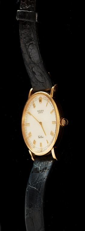 Rolex - Cellini. Guld. Manuell. Ø 32 mm. 1995.