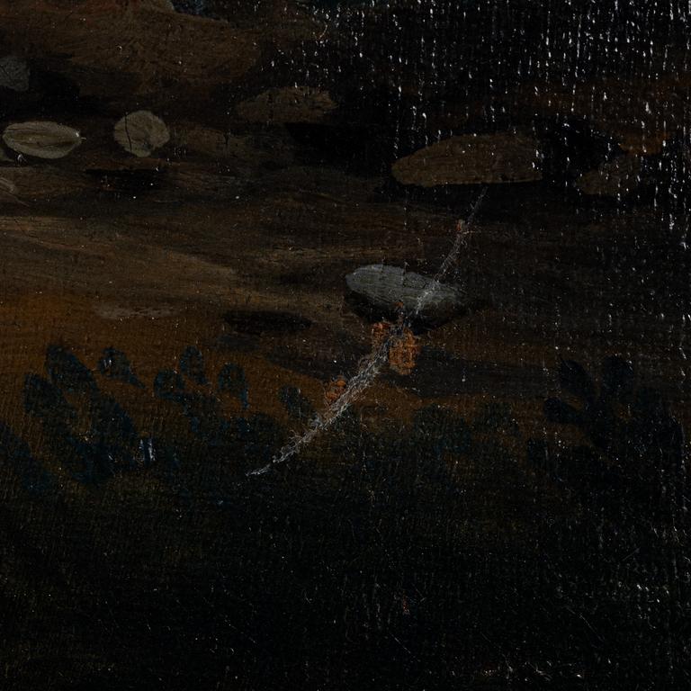 Unidentified artist, oil on canvas, France, circa 1800.