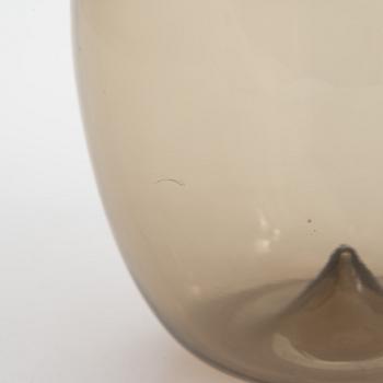 Tapio Wirkkala, a 'Bolle' glass bottle, model 502.02, signed venini italia 82 tw.
