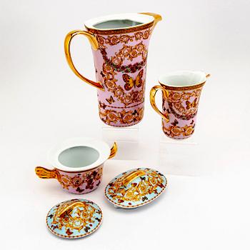versace, a 31 pcs "Le jardin de Versace" from Rosenthal Germany.