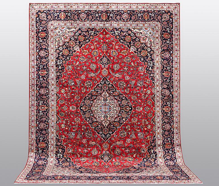 Matto, Kashan, ca 415 x 298 cm.