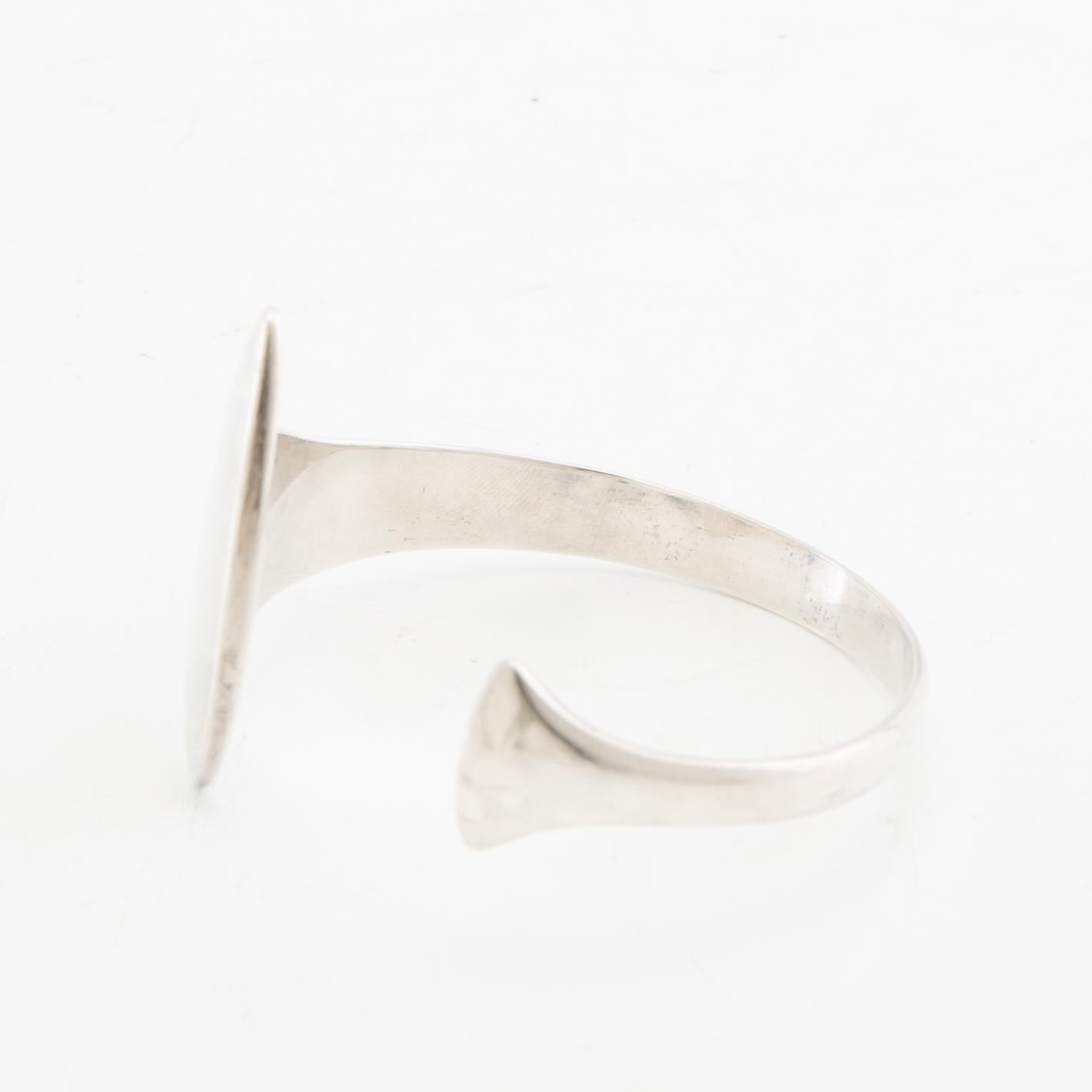 Hans Hansen, armring, sterling silver, Denmark.