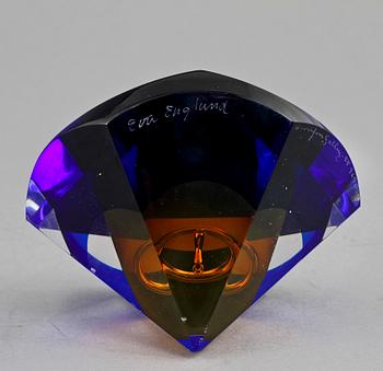 OBJEKT, glas, Eva Englund, Orrefors Gallery, sign, dat -88, numr 30-50.