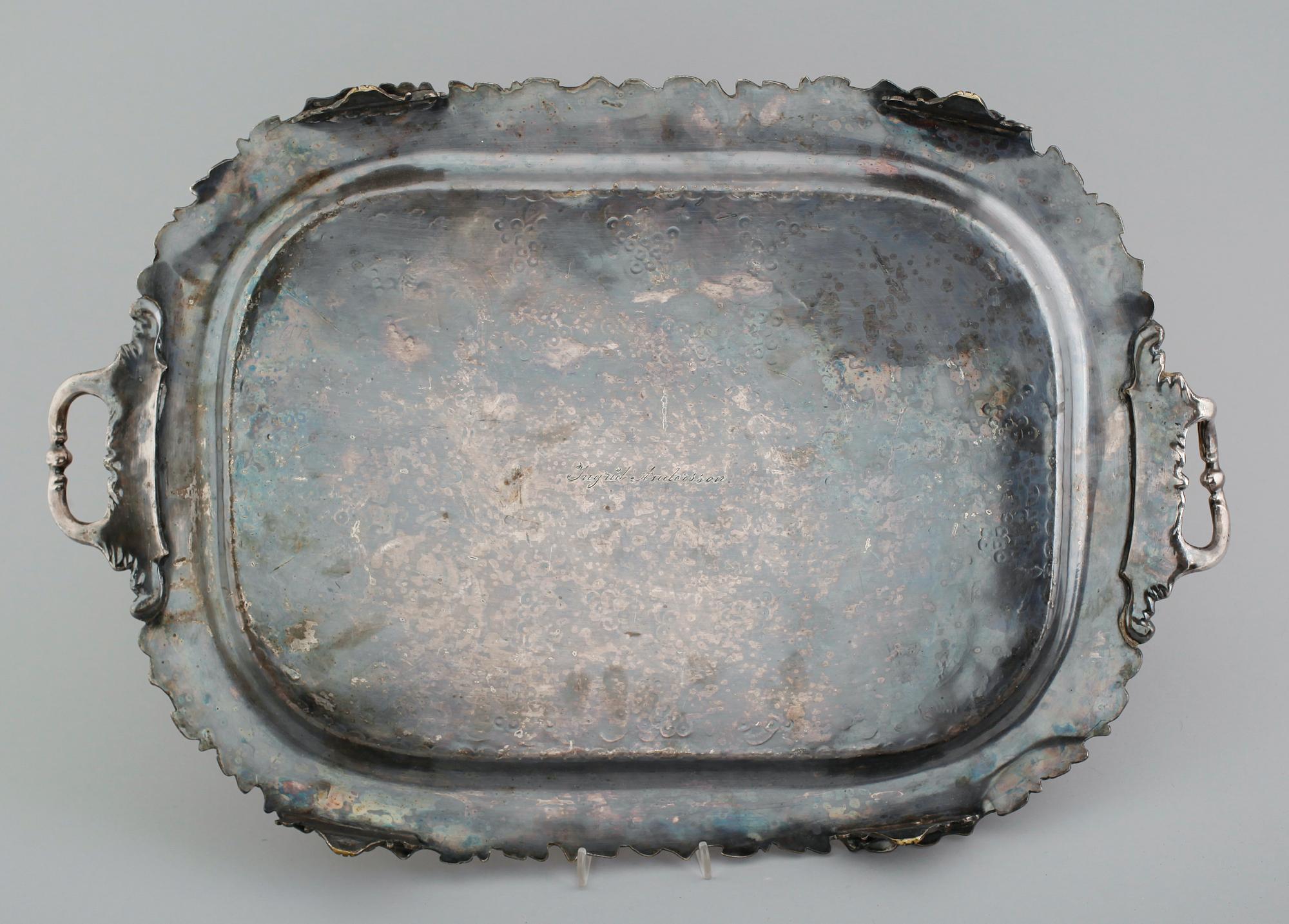 BRICKA, pläter, omkring år 1900.