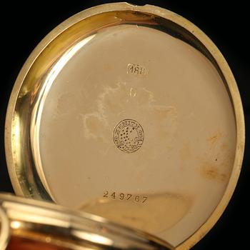 FICKUR, 18 K guld, Zenith.