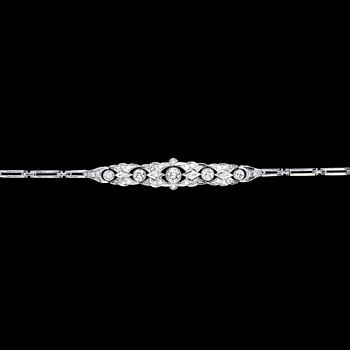 987. A diamond bracelet, tot. app. 1.50 cts, 1960's.