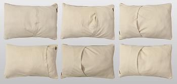 Cushion covers, 6 pcs, hand-embroidered Kelim.