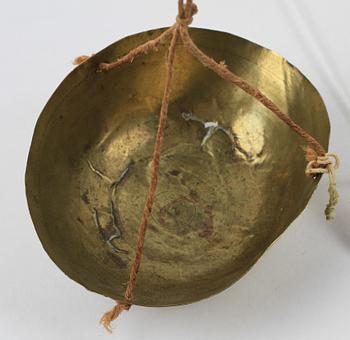 VÅG, mässing, järn, 1700/1800-tal.