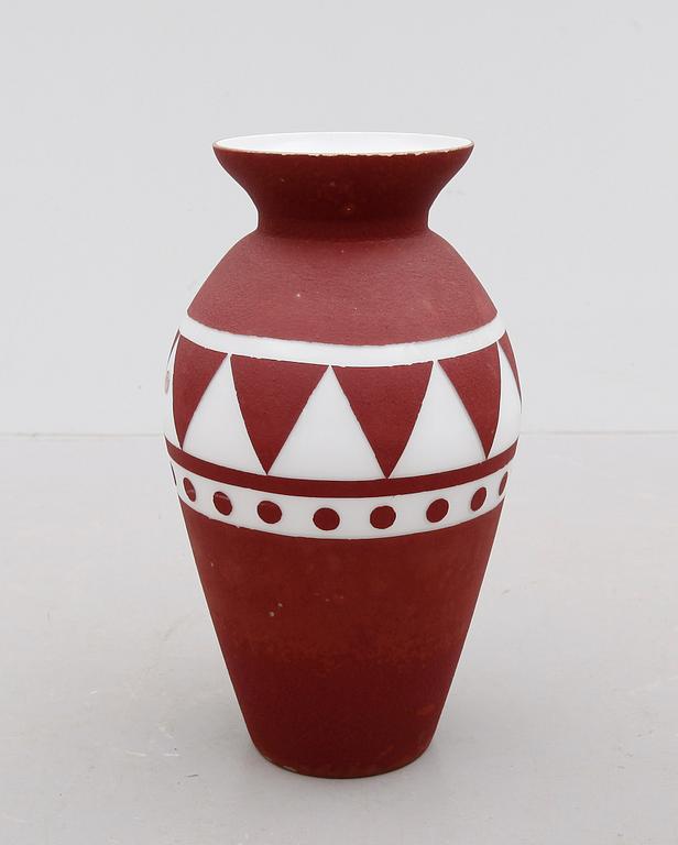 GOLVVAS, glas, Paul Kedelv, Flygsfors, 1900-talets mitt.