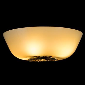 A mid-20th century ceiling lamp manufactured by Taito.