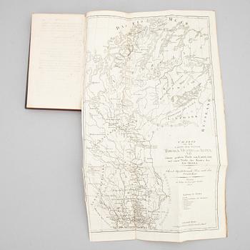 Trollhätte kanal, 1805, med graverade kartor.