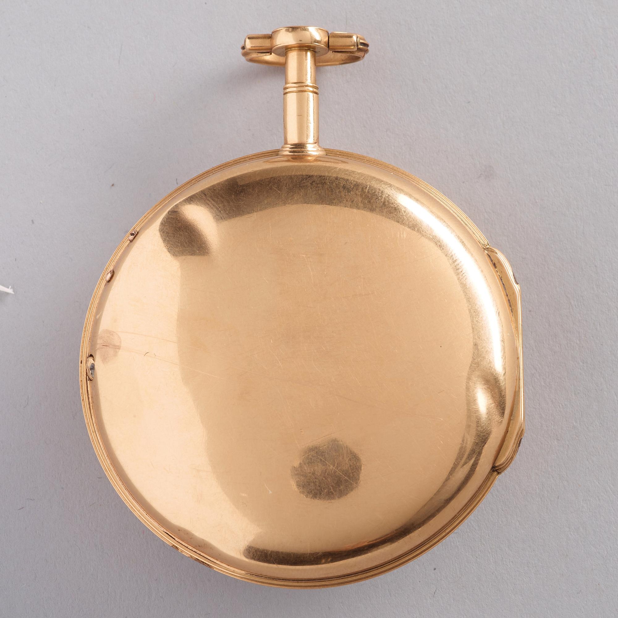 André Hessen (Anders Bengtsson), fickur, guld, Paris 1700-talets senare del.