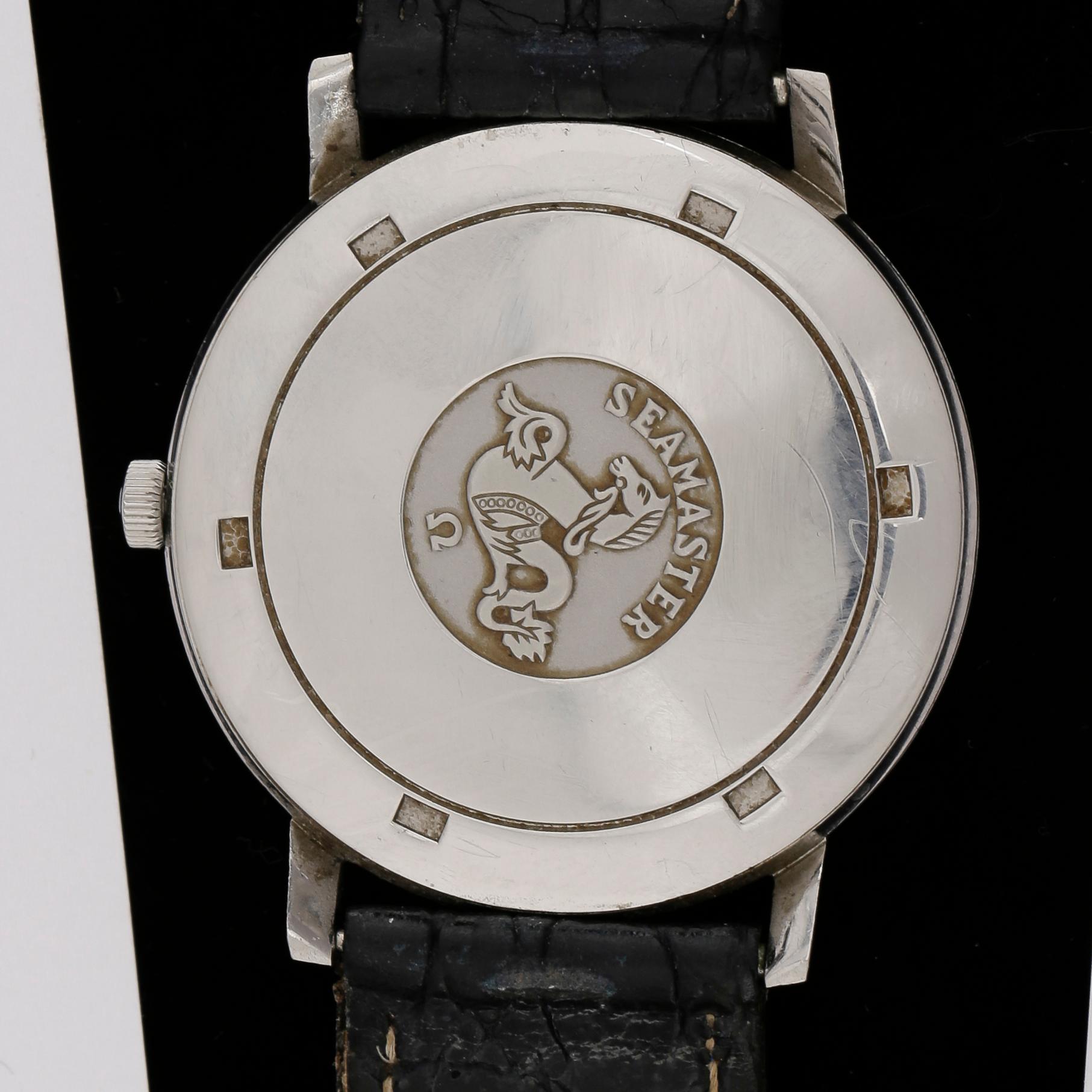 ARMBANDSUR, herr, Omega, Seamaster, Meister, DeVille, automatisk, stål, 1960/70-tal.