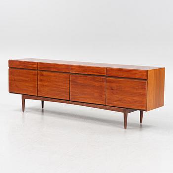 Ib Kofod Larsen, a teak and rosewood veneered sideboard, "FA-66", Faarup Møbelfabrik, Denmark, 1950/60s.