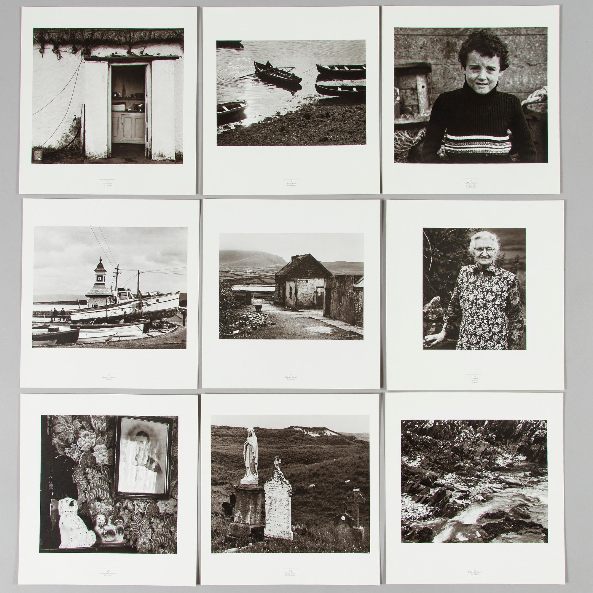 Pentti Sammallahti, "Irlantilainen Kuvasalkku - An Irish Portfolio".