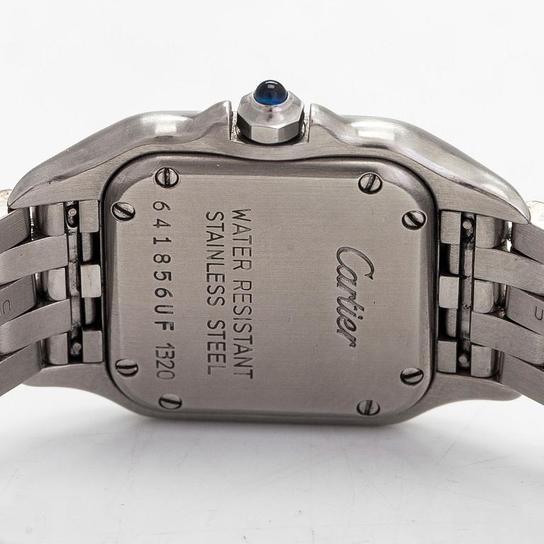 Cartier, Panthère, armbandsur, 22 x 22 (30) mm.