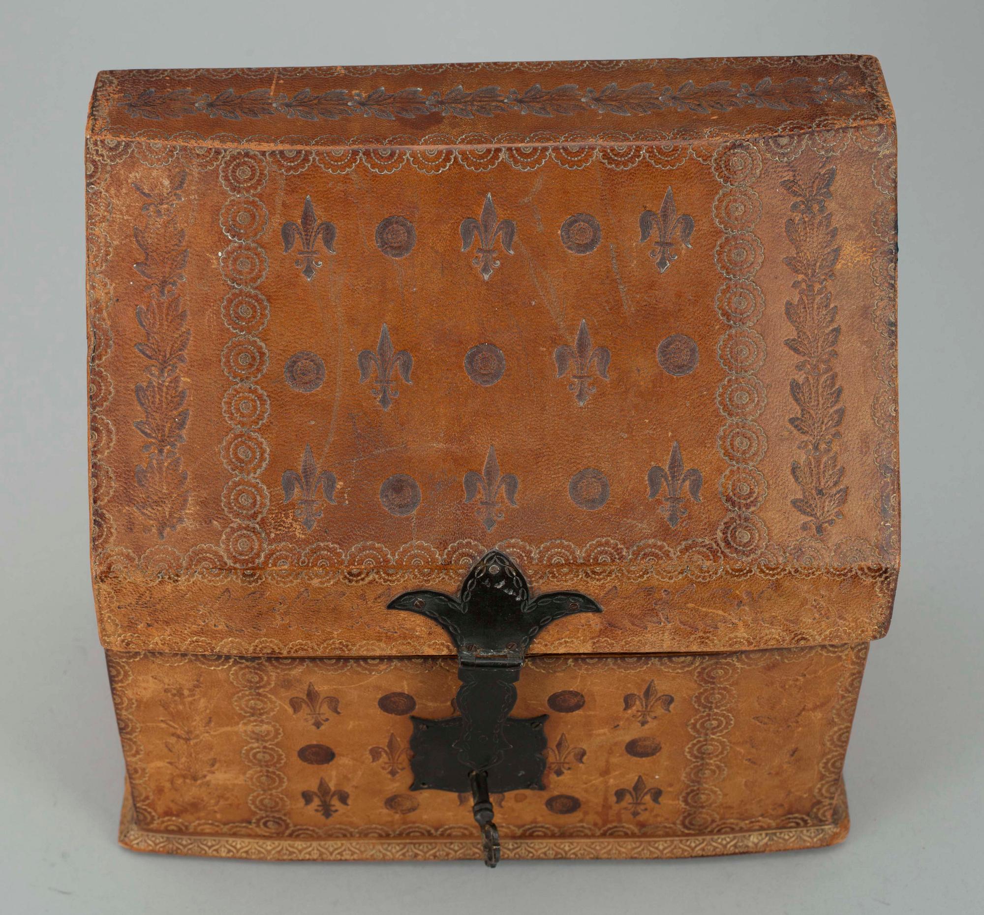 SKRIVSCHATULL, skinn, 1700-tal.