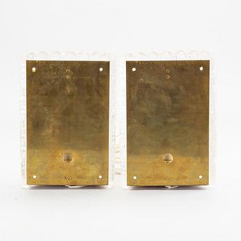 CARL FAGERLUND vägglampor ett par 1970-tal.