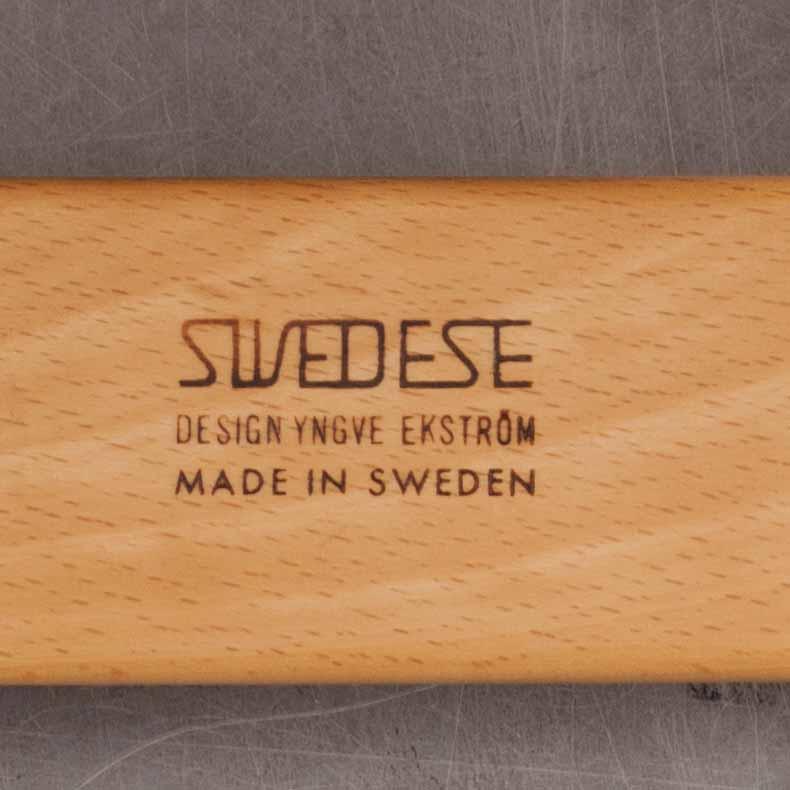 FÅTÖLJ, ett par. "Contino", Yngve Ekström, Swedese, 1900-talets andra hälft.