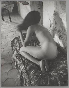 WILLY RONIS, fotografi, vintage silver print, a tergo stämpelmärkt 129/0503, ca 1970.
