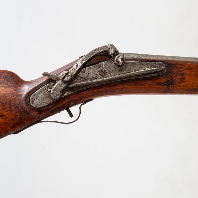 Fowling piece, "Seal piece", percussion lock, snaphaunce, Gulf of Bothnia / Bothnian Bay, 19th century.