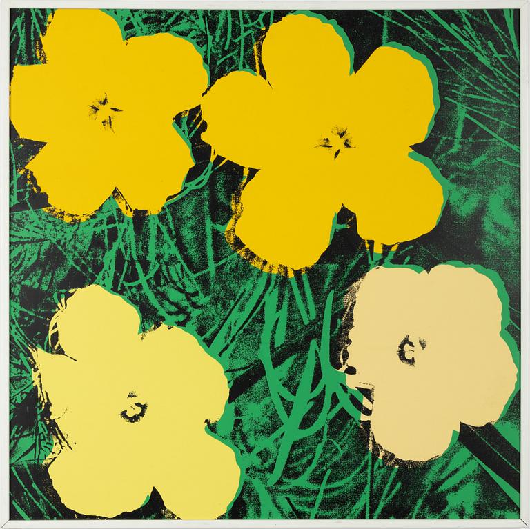 Andy Warhol, "Flowers".