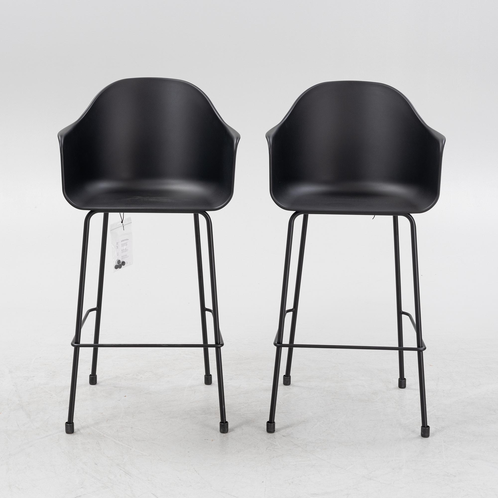 Norm Architects, a pair of 'Harbour' bar chairs from Menu.