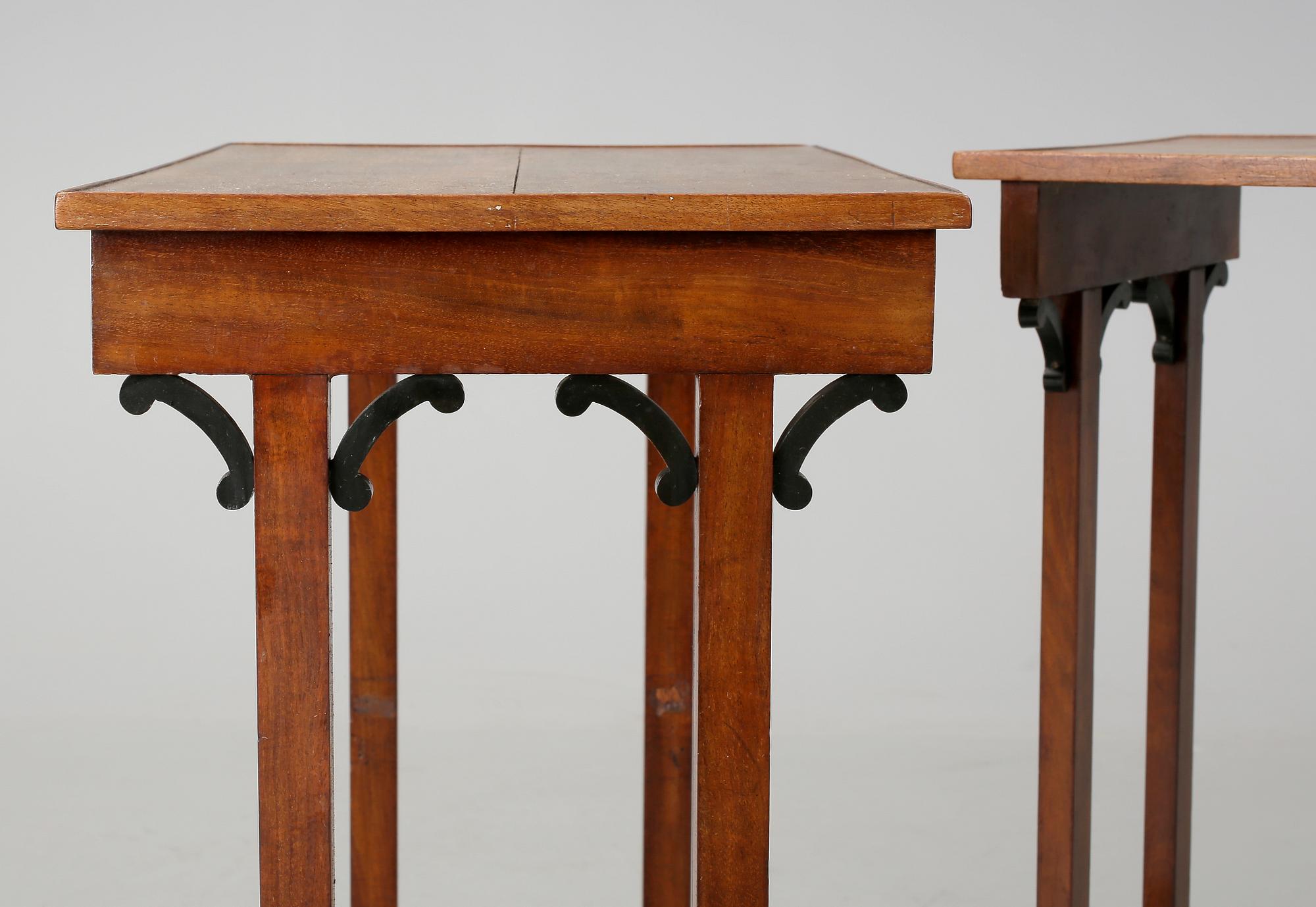 BORD, 3 st, 1800-tal.
