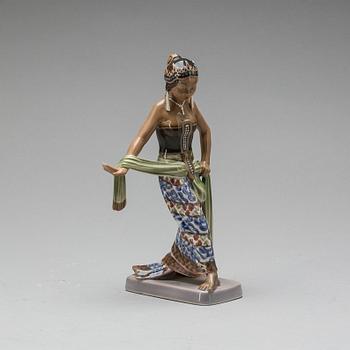 FIGURIN, porslin, Dahl Jensen, Danmark.