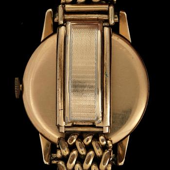 ARMBANDSUR, herr, Sabina, manuell, 18k guld. 1940-tal.