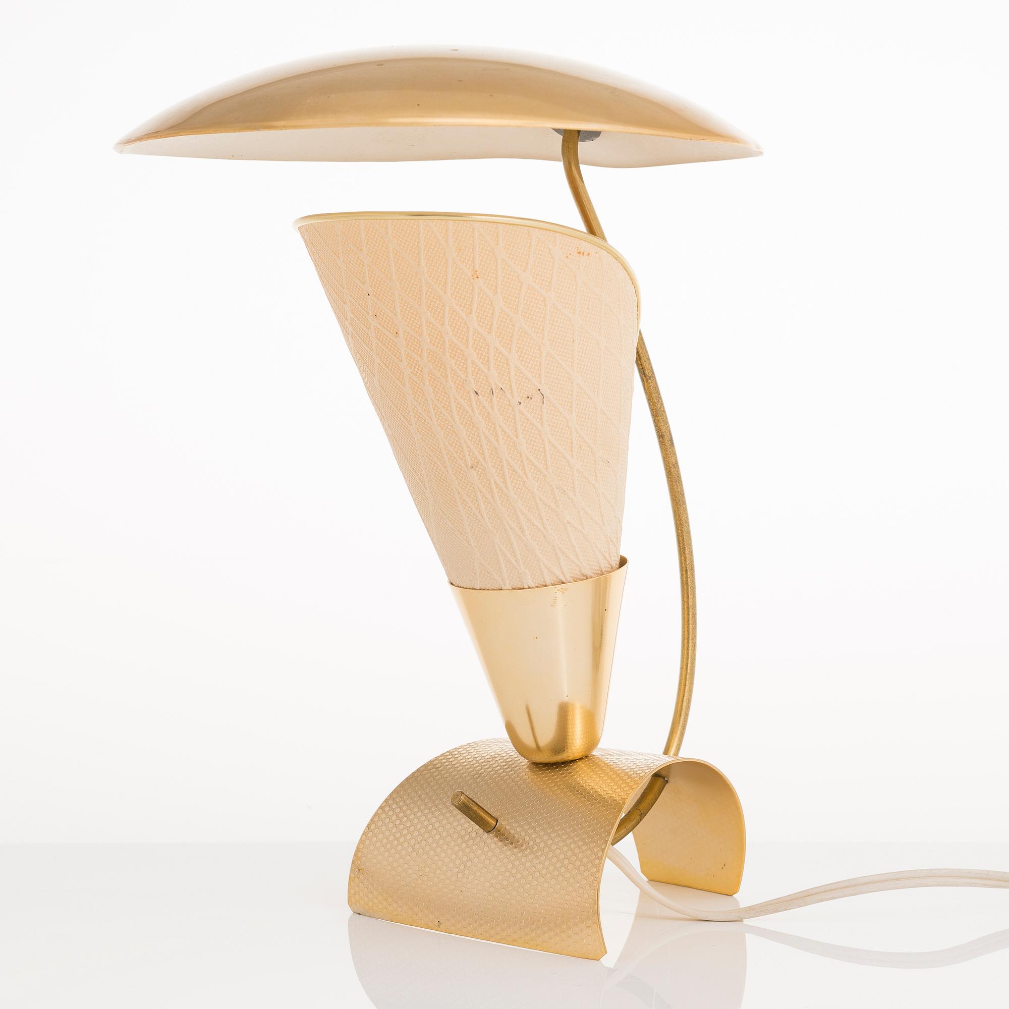 BORDSLAMPA, modell K11-31, Idman 1900-talets mitt.