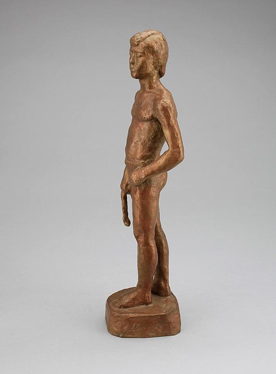 ANNIE WIBERG, skulptur, brons, sign.