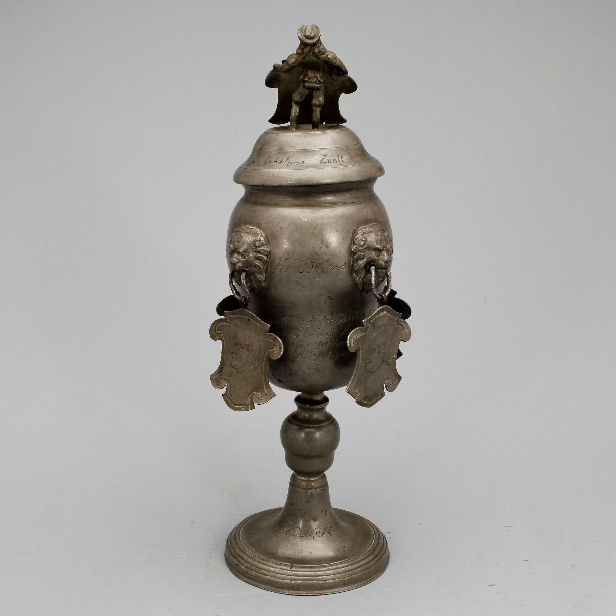 POKAL, historismuss, troligen Tyskland, sent 1800-tal.