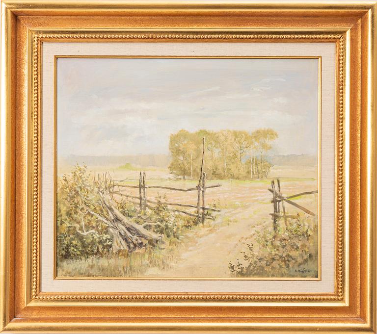 Robert Högfeldt, Summer landscape.