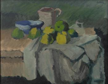 Sixten Lundbohm, Still life with fruit.