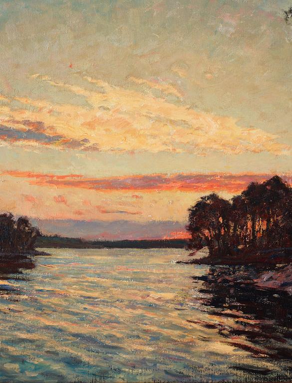 Gottfrid Kallstenius, Sunset.