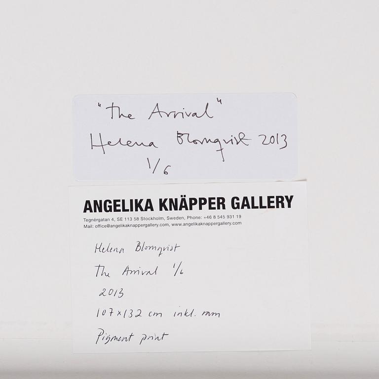 Helena Blomqvist, "The Arrival", 2013.