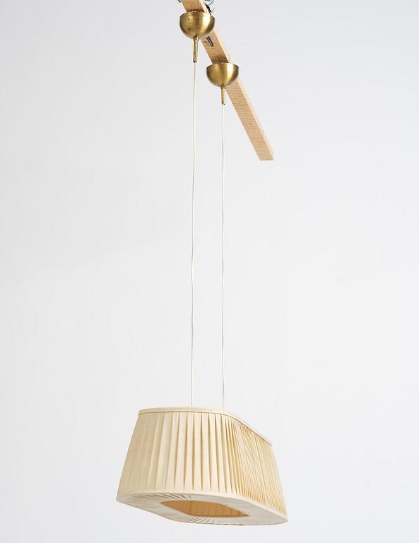 Josef Frank, a rare ceiling lamp model "G 2145", Firma Svenskt Tenn, 1950s.