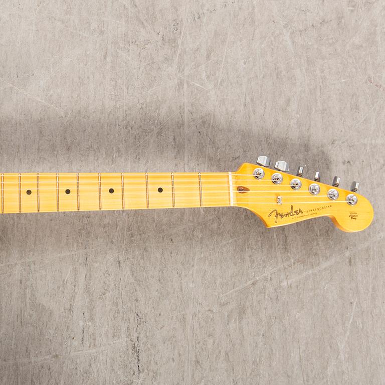 Electric guitar, Fender Stratocaster, Rarities Flame Koa Top, 2019.