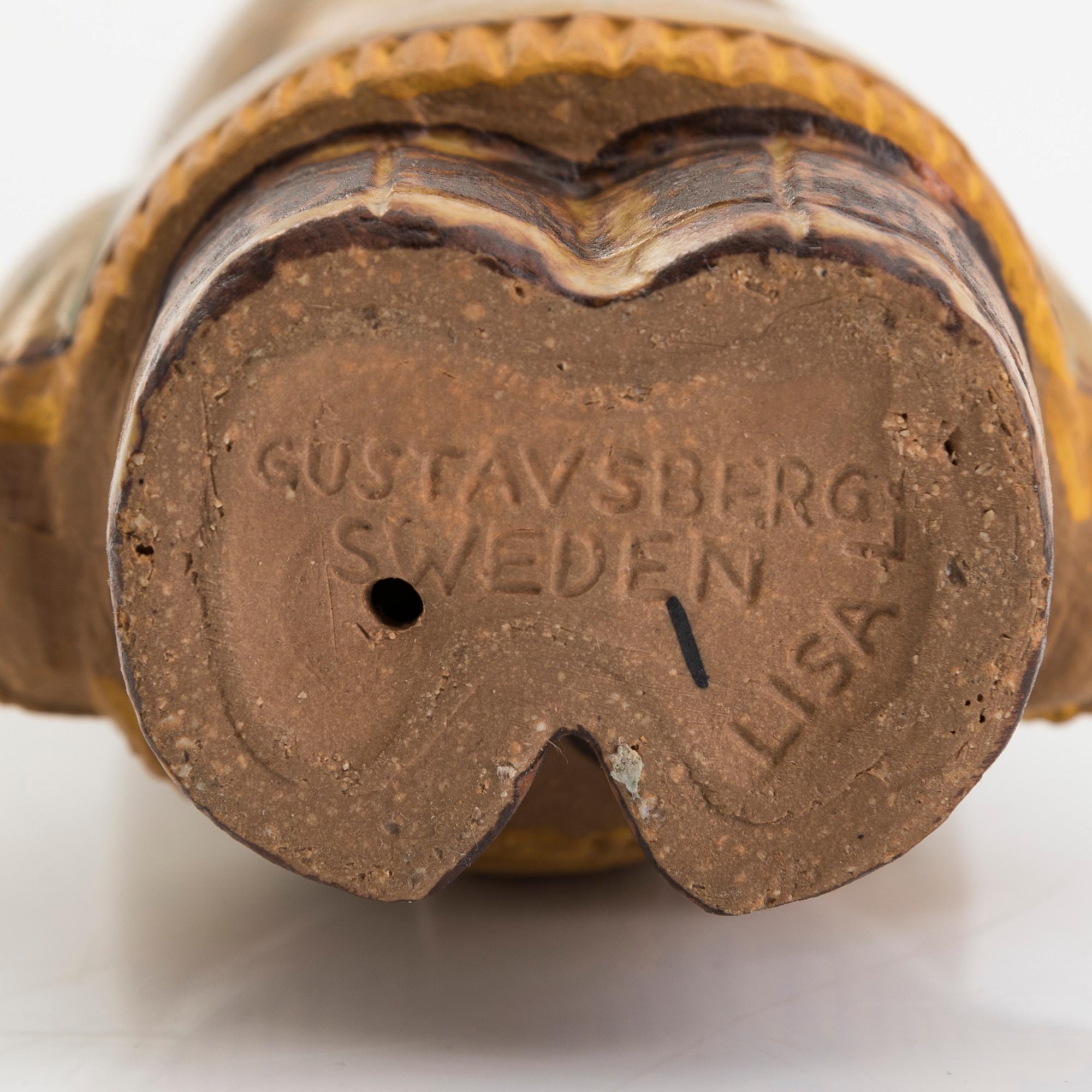 Lisa Larson, "Världens barn", four stoneware figurines for Gustavsberg.