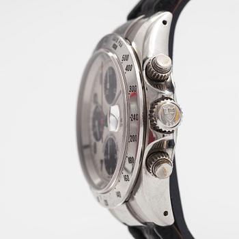 TUDOR, Prince date, Pre-Tiger panda, wristwatch, 39 mm.