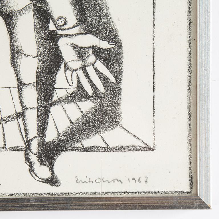 Erik Olson, lithograph, 1967, signed 94/100.