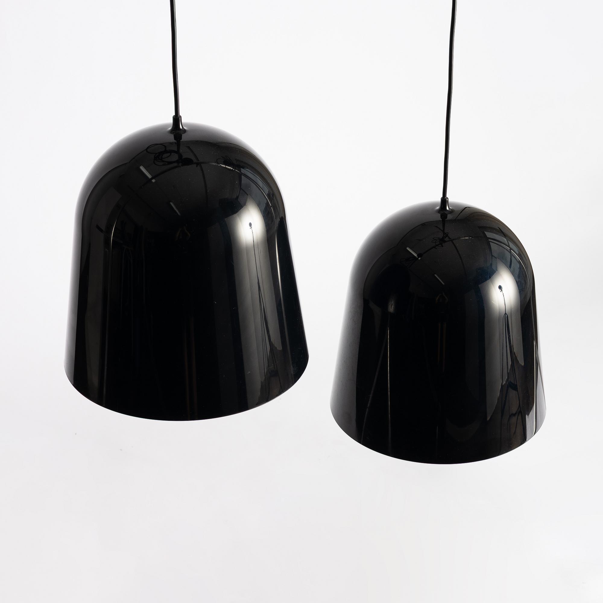 Marcel Wanders, a pair of 'Can can' ceiling lamps. Flos.