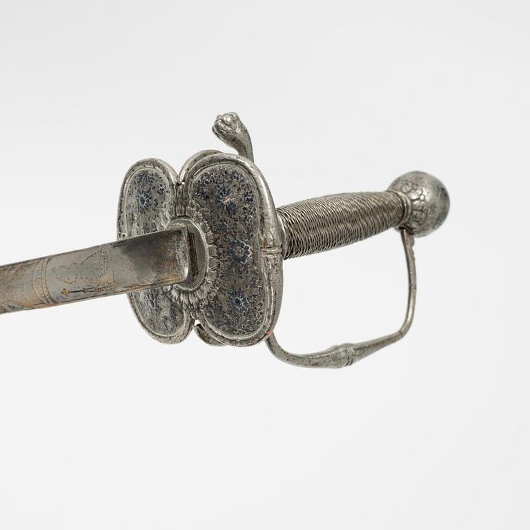 A 18th Century smallsword.