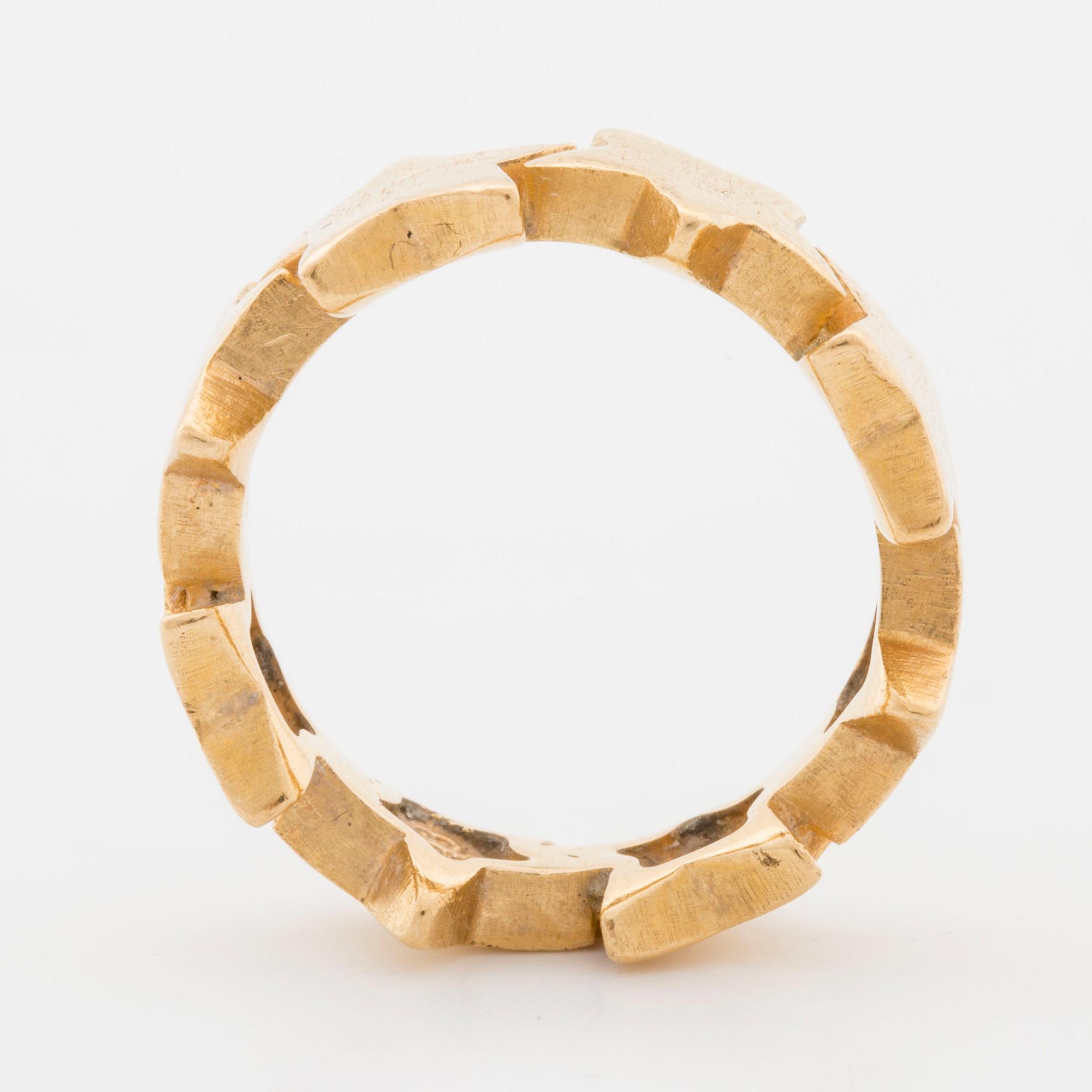 OLE LYNGGAARD, ring.
