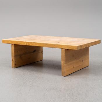 A 1960s-70s pine sofa table.